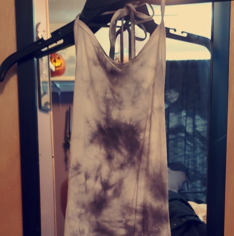 Cropped tie dye aeo